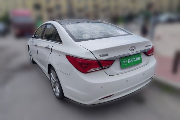 Used Hyundai Sonata 2013 2.0L Automatic Fashion Edition Rear Left 45 Deg