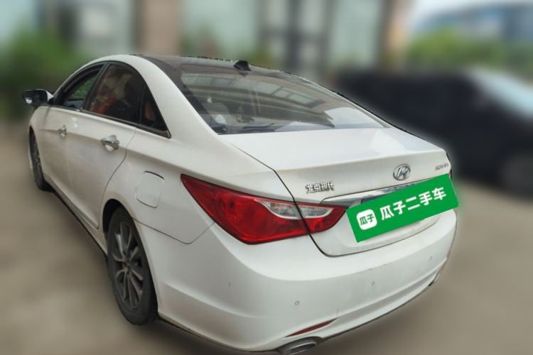 Used Hyundai Sonata 2013 2.4L Automatic Leading Edition China IV Standard Rear Left 45 Deg