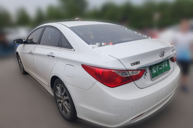 Used Hyundai Sonata 2013 2.0L Automatic Luxury Edition Rear Left 45 Deg