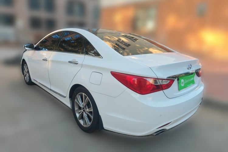 Used Hyundai Sonata 2013 2.4L Automatic Leading Edition China V Standard Rear Left 45 Deg