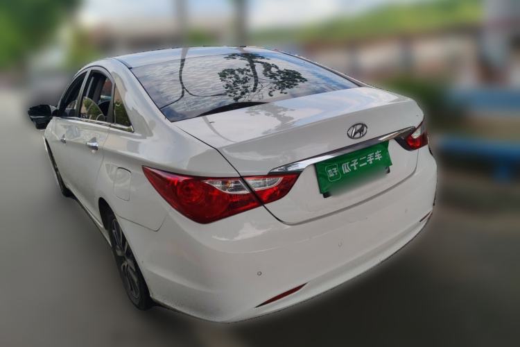 Used Hyundai Sonata 2013 2.0L Automatic Luxury Edition Rear Left 45 Deg