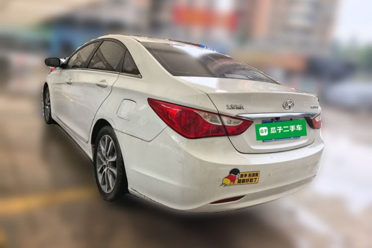 Used Hyundai Sonata 2013 2.0L Automatic Leading Edition Rear Left 45 Deg