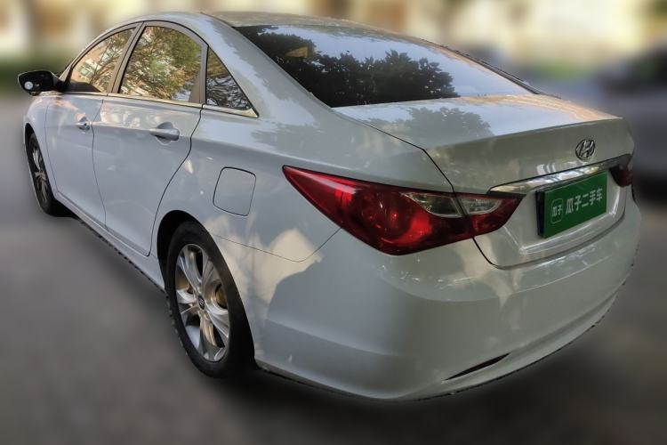 Used Hyundai Sonata 2013 2.0L Automatic Fashion Edition Rear Left 45 Deg