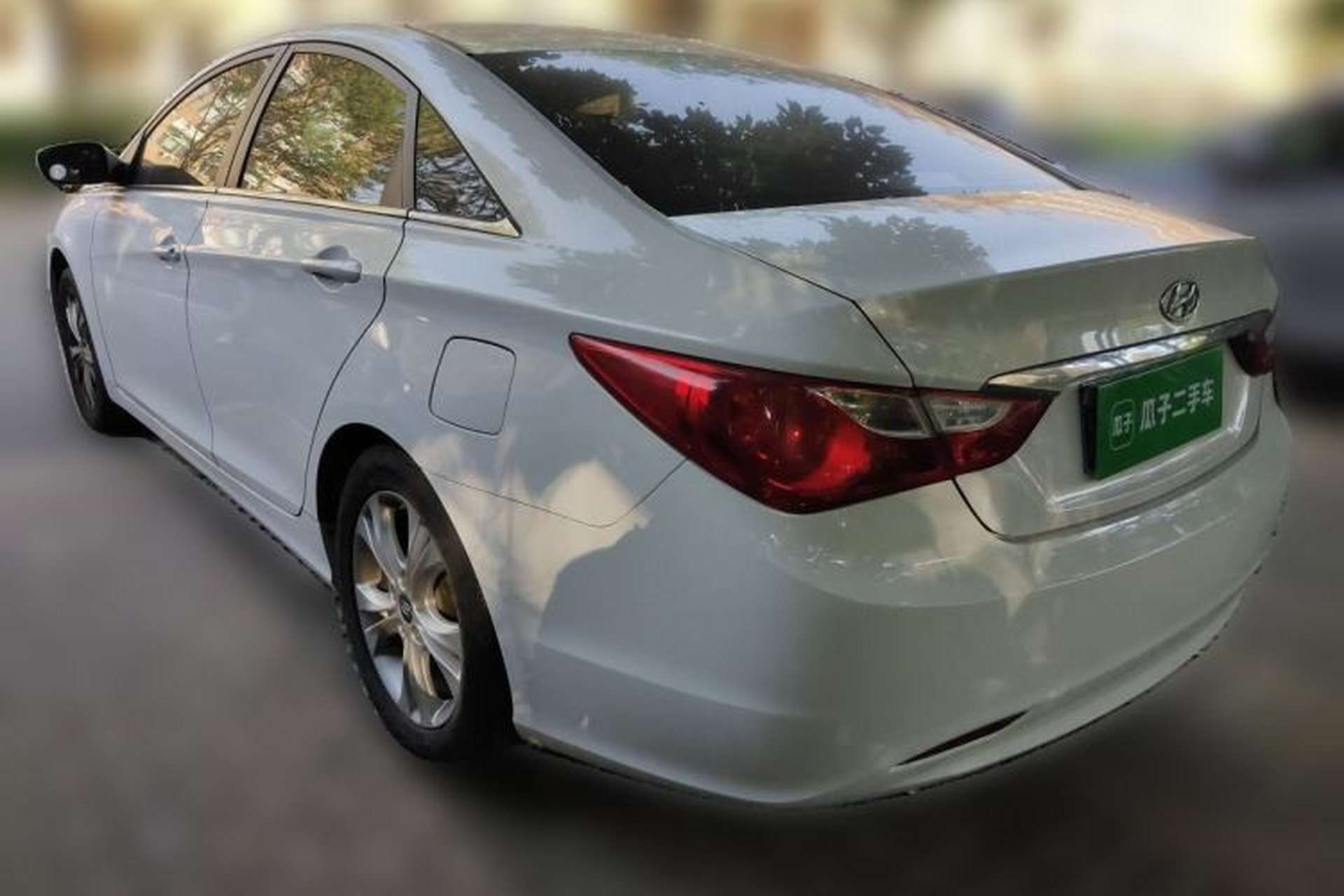 Used Hyundai Sonata 2013 2.0L Automatic Fashion Edition Rear Left 45 Deg