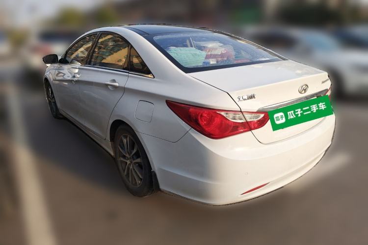 Used Hyundai Sonata 2013 2.0L Automatic Leading Edition Rear Left 45 Deg