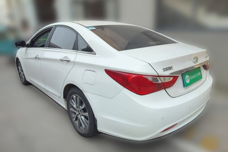 Used Hyundai Sonata 2013 2.0L Automatic Luxury Edition Rear Left 45 Deg