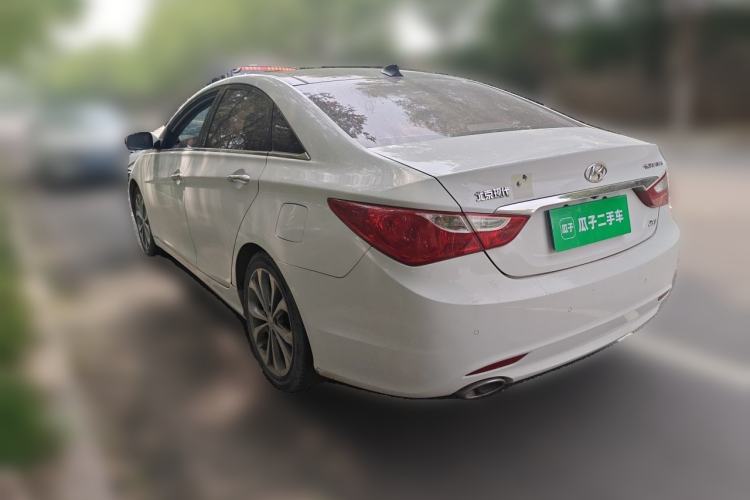 Used Hyundai Sonata 2013 2.4L Automatic Luxury Version China IV Standard Rear Left 45 Deg