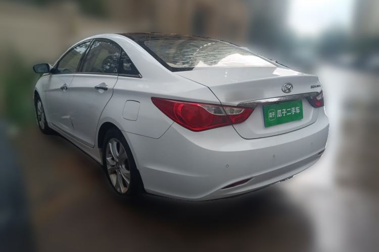 Used Hyundai Sonata 2013 2.0L Automatic Luxury Edition Rear Left 45 Deg