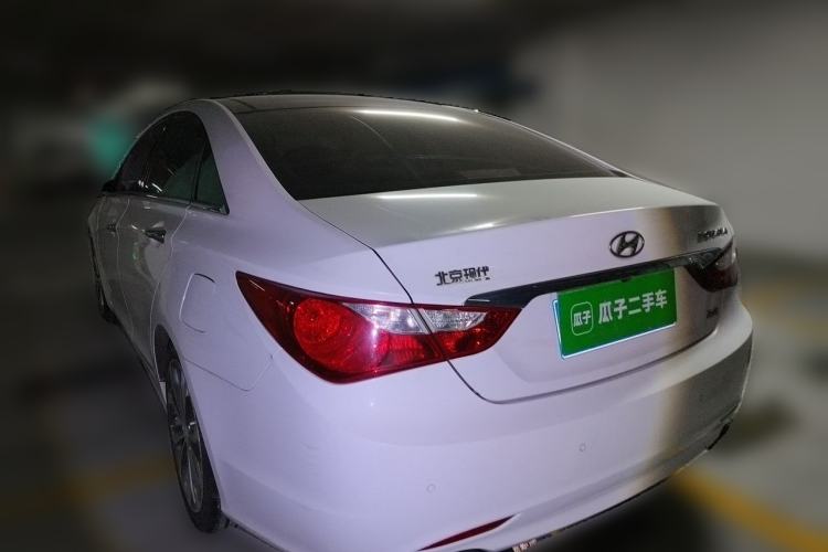 Used Hyundai Sonata 2013 2.4L Automatic Luxury Version China IV Standard Rear Left 45 Deg
