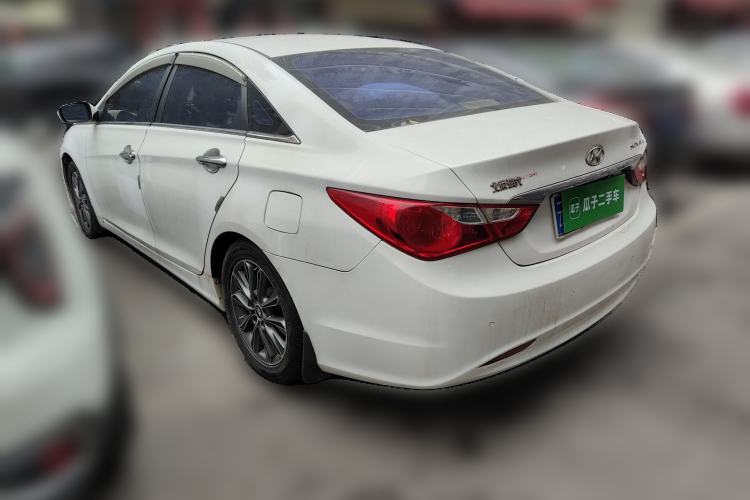 Used Hyundai Sonata 2013 2.0L Automatic Leading Edition Rear Left 45 Deg
