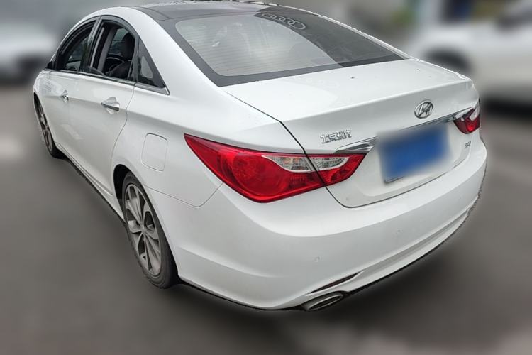 Used Hyundai Sonata 2013 2.4L Automatic Luxury Version China V Standard Rear Left 45 Deg