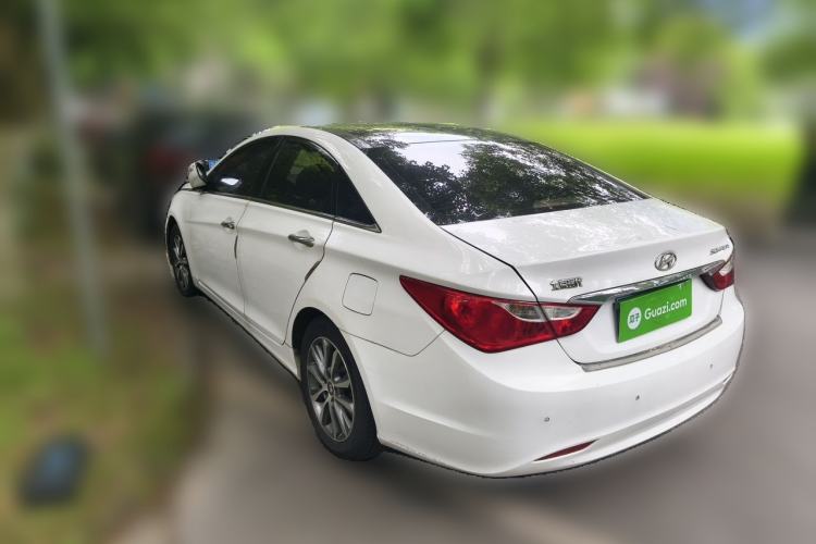 Used Hyundai Sonata 2013 2.0L Automatic Luxury Edition Rear Left 45 Deg