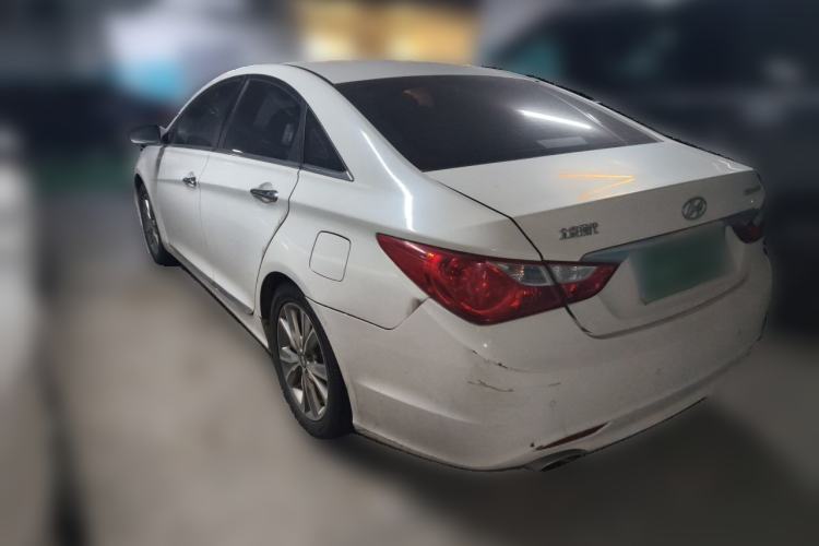 Used Hyundai Sonata 2013 2.0L Automatic Luxury Edition Rear Left 45 Deg