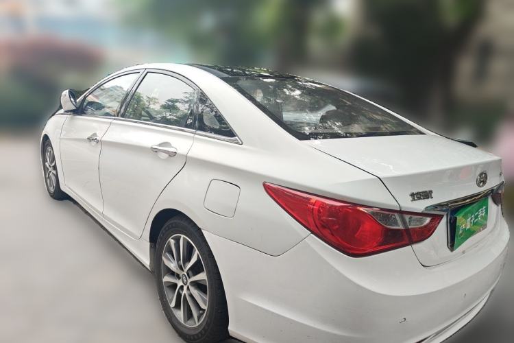 Used Hyundai Sonata 2013 2.0L Automatic Luxury Edition Rear Left 45 Deg