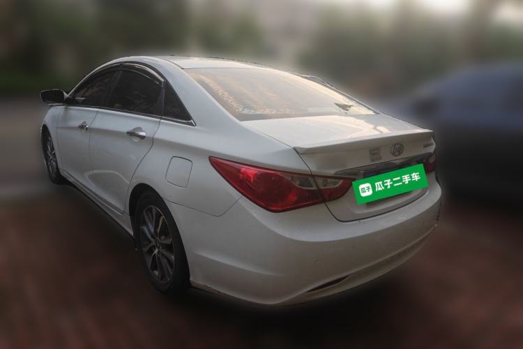 Used Hyundai Sonata 2013 2.0L Automatic Luxury Edition Rear Left 45 Deg