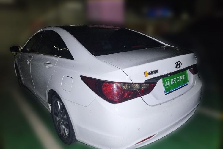 Used Hyundai Sonata 2013 2.0L Automatic Leading Edition Rear Left 45 Deg