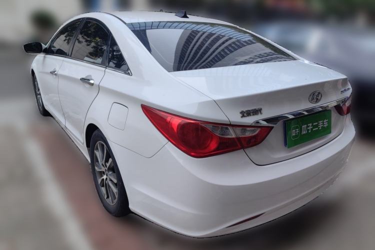 Used Hyundai Sonata 2013 2.0L Automatic Fashion Edition Rear Left 45 Deg