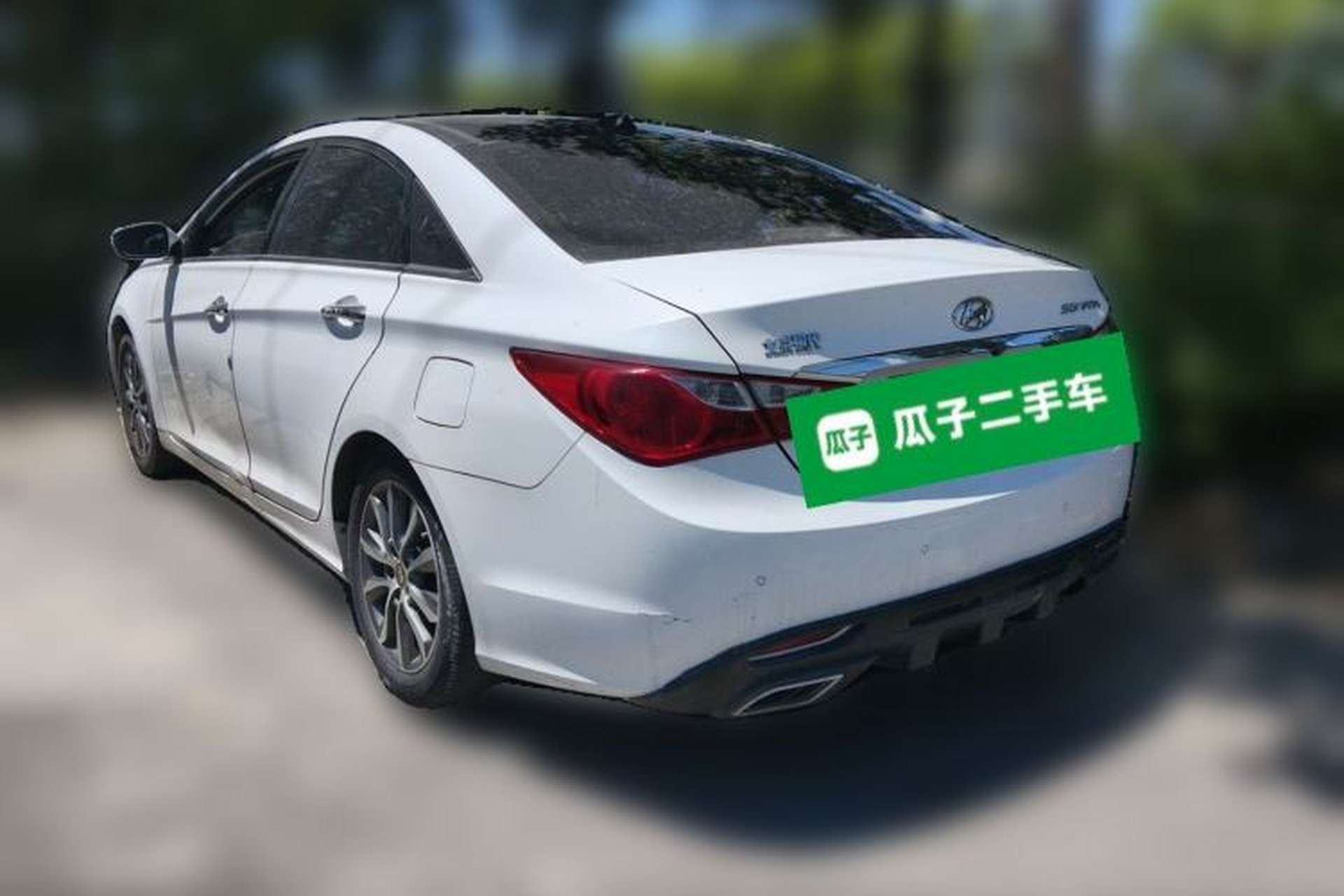 Used Hyundai Sonata 2013 2.0L Automatic Prestige Edition Rear Left 45 Deg