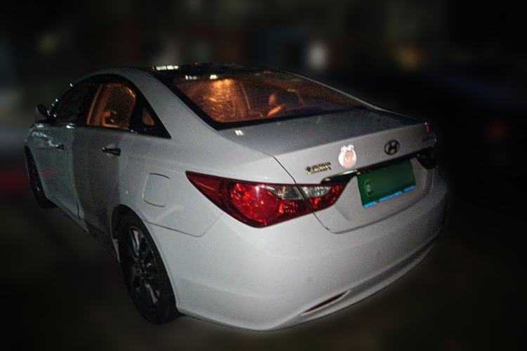 Used Hyundai Sonata 2013 2.0L Automatic Luxury Edition Rear Left 45 Deg