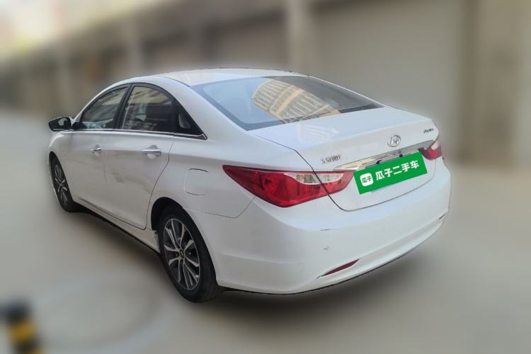 Used Hyundai Sonata 2013 2.0L Automatic Luxury Edition Rear Left 45 Deg
