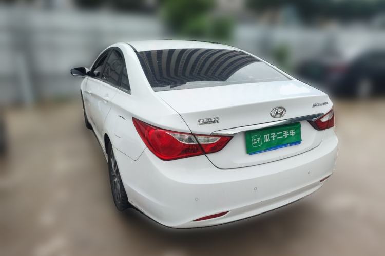 Used Hyundai Sonata 2013 2.0L Automatic Leading Edition Rear Left 45 Deg