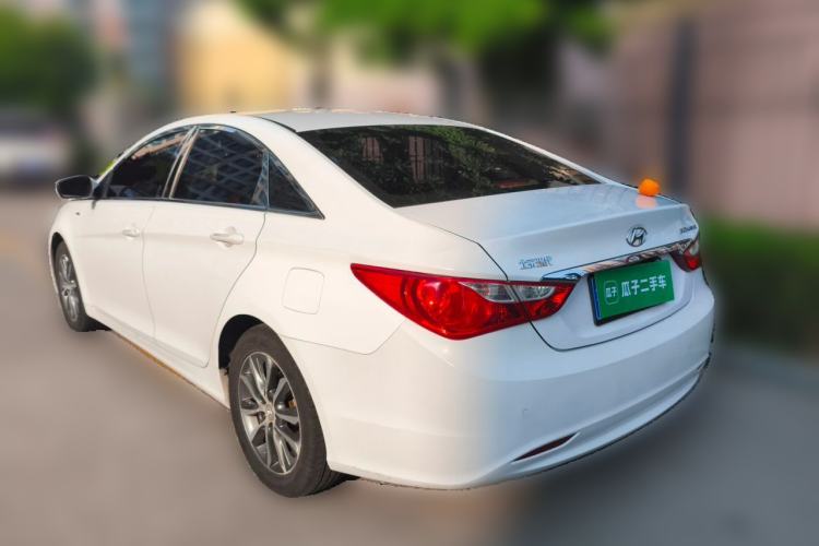 Used Hyundai Sonata 2013 2.0L Automatic Leading Edition Rear Left 45 Deg