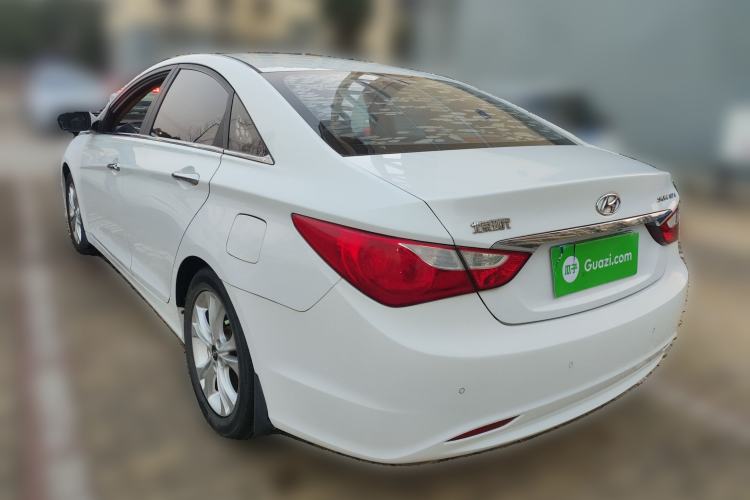 Used Hyundai Sonata 2013 2.0L Automatic Luxury Edition Rear Left 45 Deg