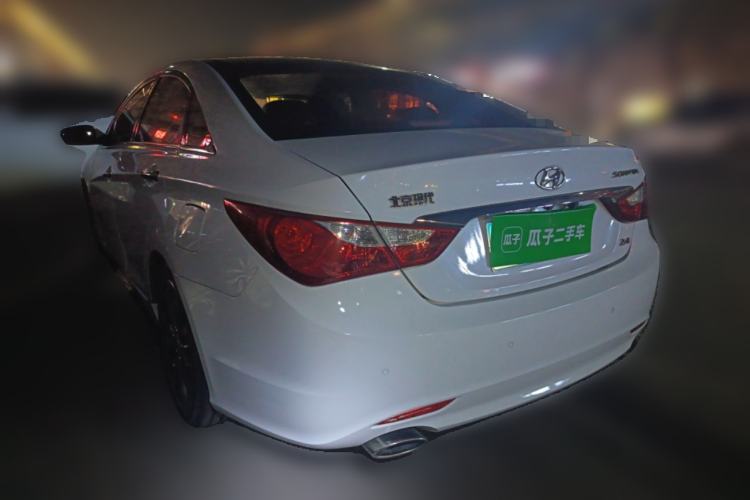 Used Hyundai Sonata 2013 2.4L Automatic Luxury Version China IV Standard Rear Left 45 Deg