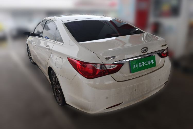 Used Hyundai Sonata 2013 2.0L Automatic Leading Edition Rear Left 45 Deg