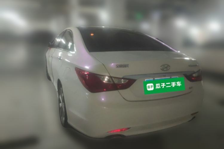 Used Hyundai Sonata 2013 2.4L Automatic Top-Grade Version China IV Standard Rear Left 45 Deg
