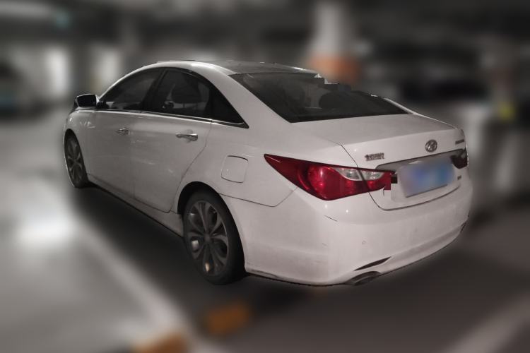 Used Hyundai Sonata 2013 2.4L Automatic Luxury Version China IV Standard Rear Left 45 Deg