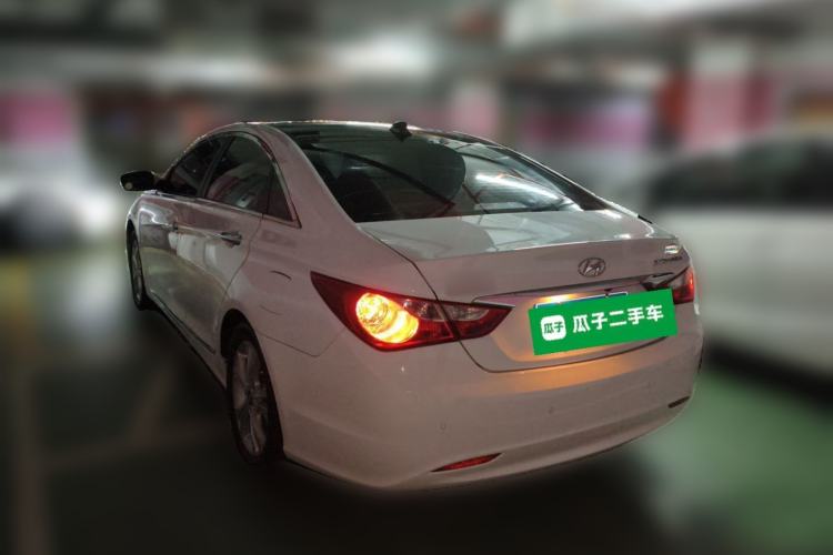 Used Hyundai Sonata 2013 2.0L Automatic Leading Edition Rear Left 45 Deg