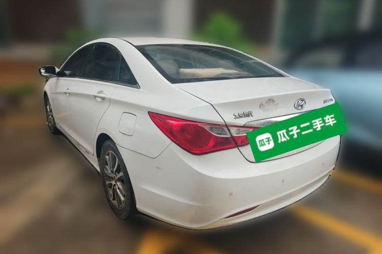 Used Hyundai Sonata 2013 2.0L Automatic Leading Edition Rear Left 45 Deg