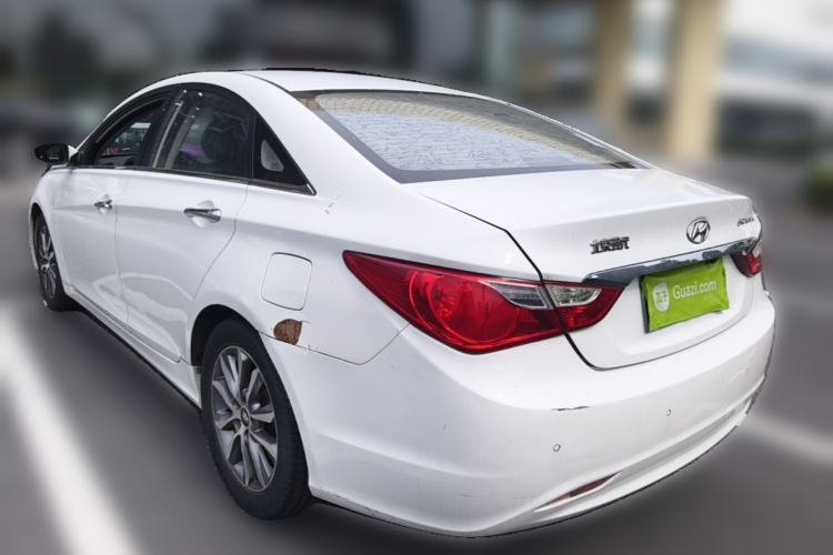 Used Hyundai Sonata 2013 2.0L Automatic Luxury Edition Rear Left 45 Deg