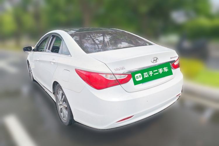 Used Hyundai Sonata 2013 2.0L Automatic Leading Edition Rear Left 45 Deg