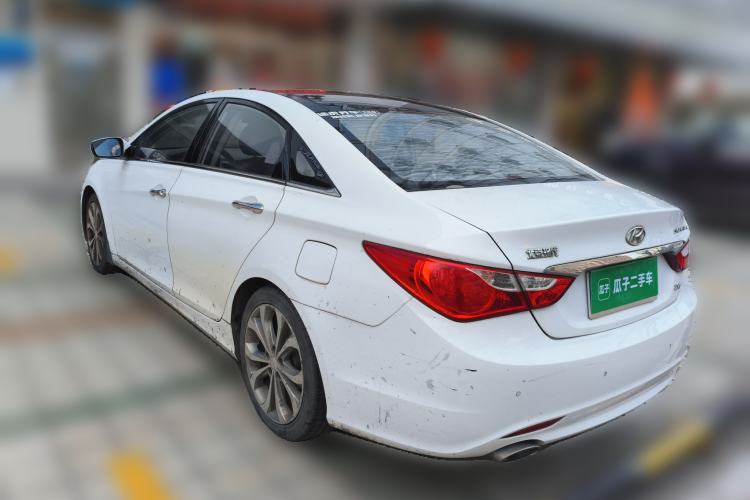 Used Hyundai Sonata 2013 2.4L Automatic Luxury Version China IV Standard Rear Left 45 Deg