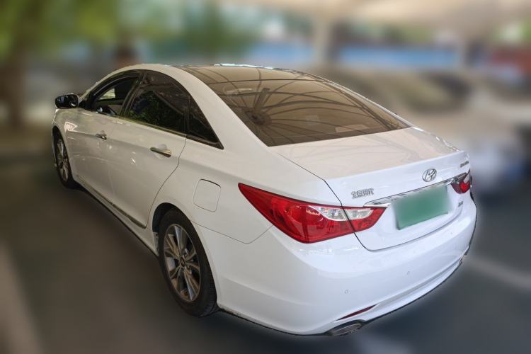 Used Hyundai Sonata 2013 2.4L Automatic Leading Edition China V Standard Rear Left 45 Deg
