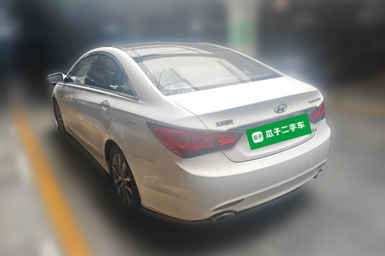 Used Hyundai Sonata 2013 2.4L Automatic Leading Edition China IV Standard Rear Left 45 Deg