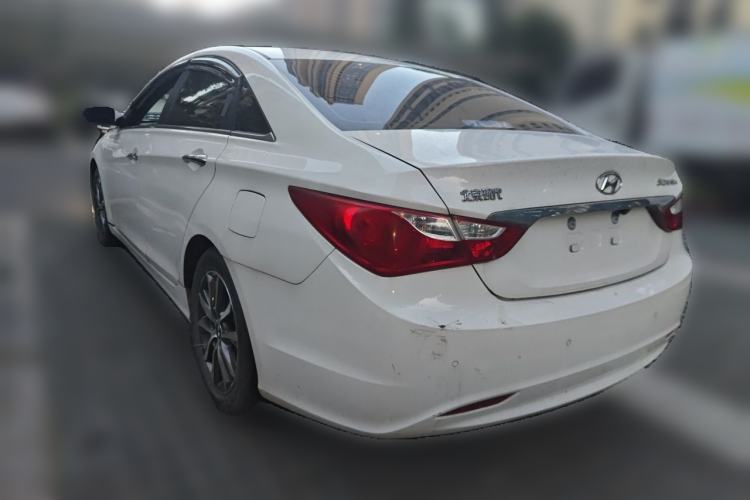 Used Hyundai Sonata 2013 2.0L Automatic Luxury Edition Rear Left 45 Deg