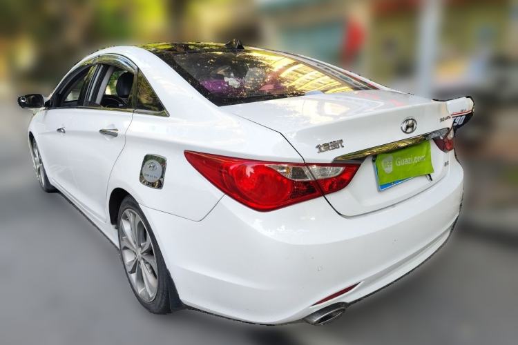 Used Hyundai Sonata 2013 2.4L Automatic Luxury Version China IV Standard Rear Left 45 Deg