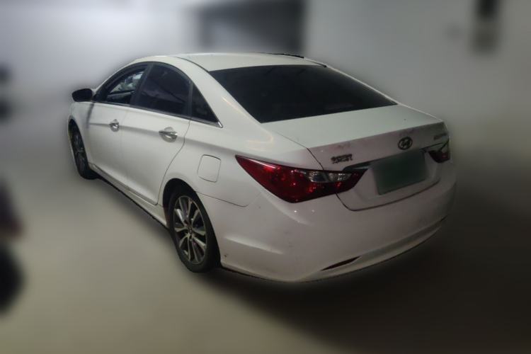 Used Hyundai Sonata 2013 2.0L Automatic Luxury Edition Rear Left 45 Deg