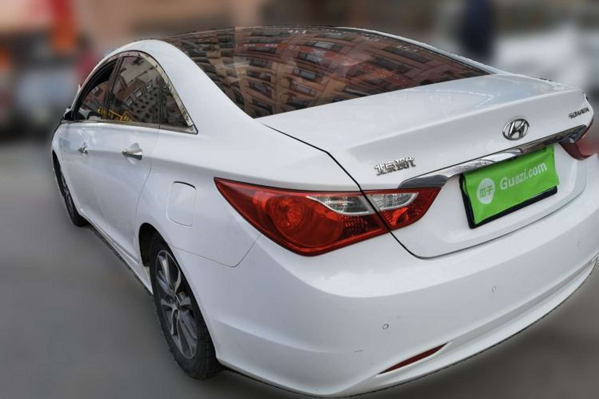 Used Hyundai Sonata 2013 2.0L Automatic Prestige Edition Rear Left 45 Deg