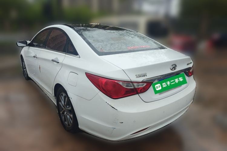 Used Hyundai Sonata 2013 2.0L Automatic Luxury Edition Rear Left 45 Deg