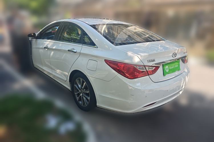 Used Hyundai Sonata 2013 2.0L Automatic Luxury Edition Rear Left 45 Deg