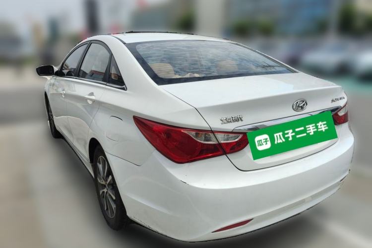 Used Hyundai Sonata 2013 2.0L Automatic Fashion Edition Rear Left 45 Deg