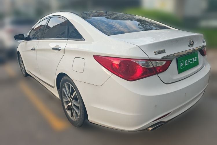 Used Hyundai Sonata 2013 2.4L Automatic Leading Edition China IV Standard Rear Left 45 Deg