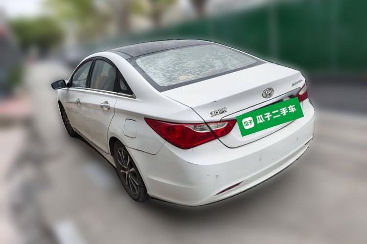 Used Hyundai Sonata 2013 2.0L Automatic Prestige Edition Rear Left 45 Deg
