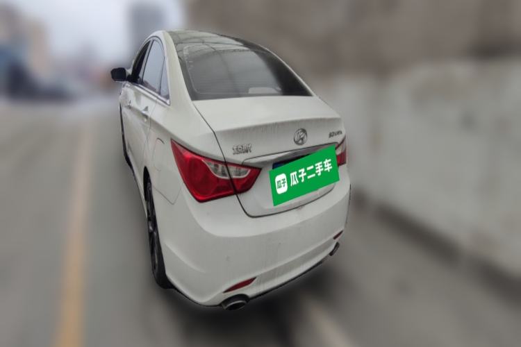 Used Hyundai Sonata 2013 2.4L Automatic Luxury Version China IV Standard Rear Left 45 Deg