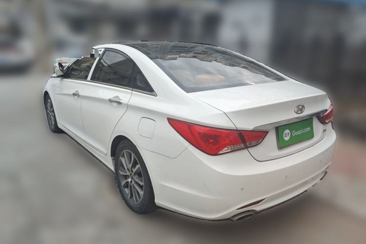 Used Hyundai Sonata 2013 2.4L Automatic Leading Edition China IV Standard Rear Left 45 Deg