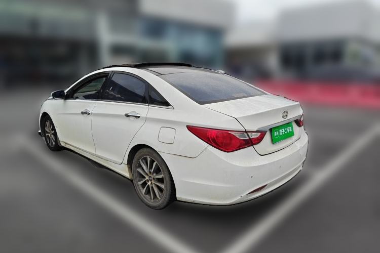 Used Hyundai Sonata 2013 2.0L Automatic Luxury Edition Rear Left 45 Deg